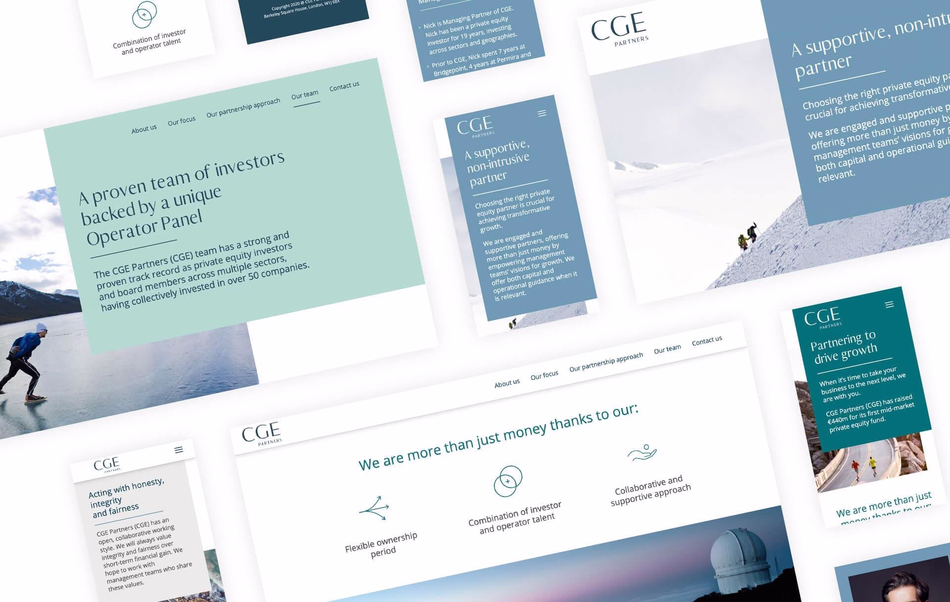 cge partners website
