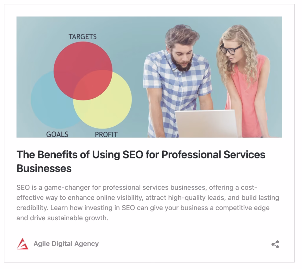 Benefits of using seo for professional services