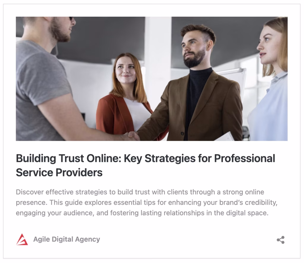 Building Trust Online: Key Strategies for Professional Service Providers
