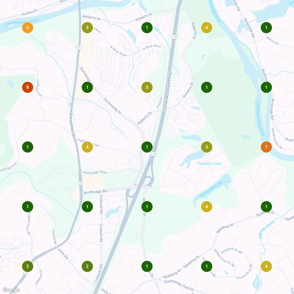 Singleton Law Firm local SEO results